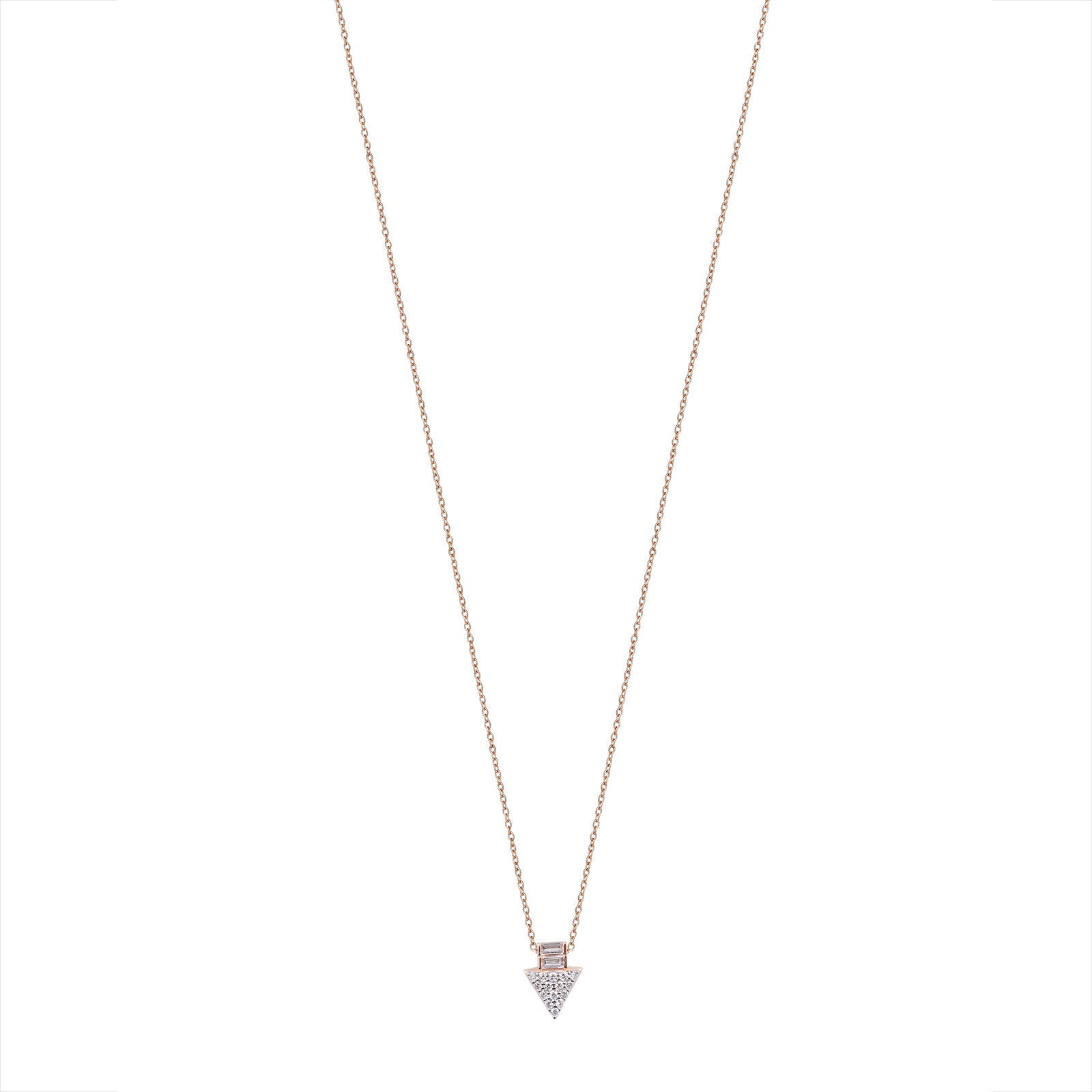 Direction Necklace Roslow Gold / White Brilliant Diamond