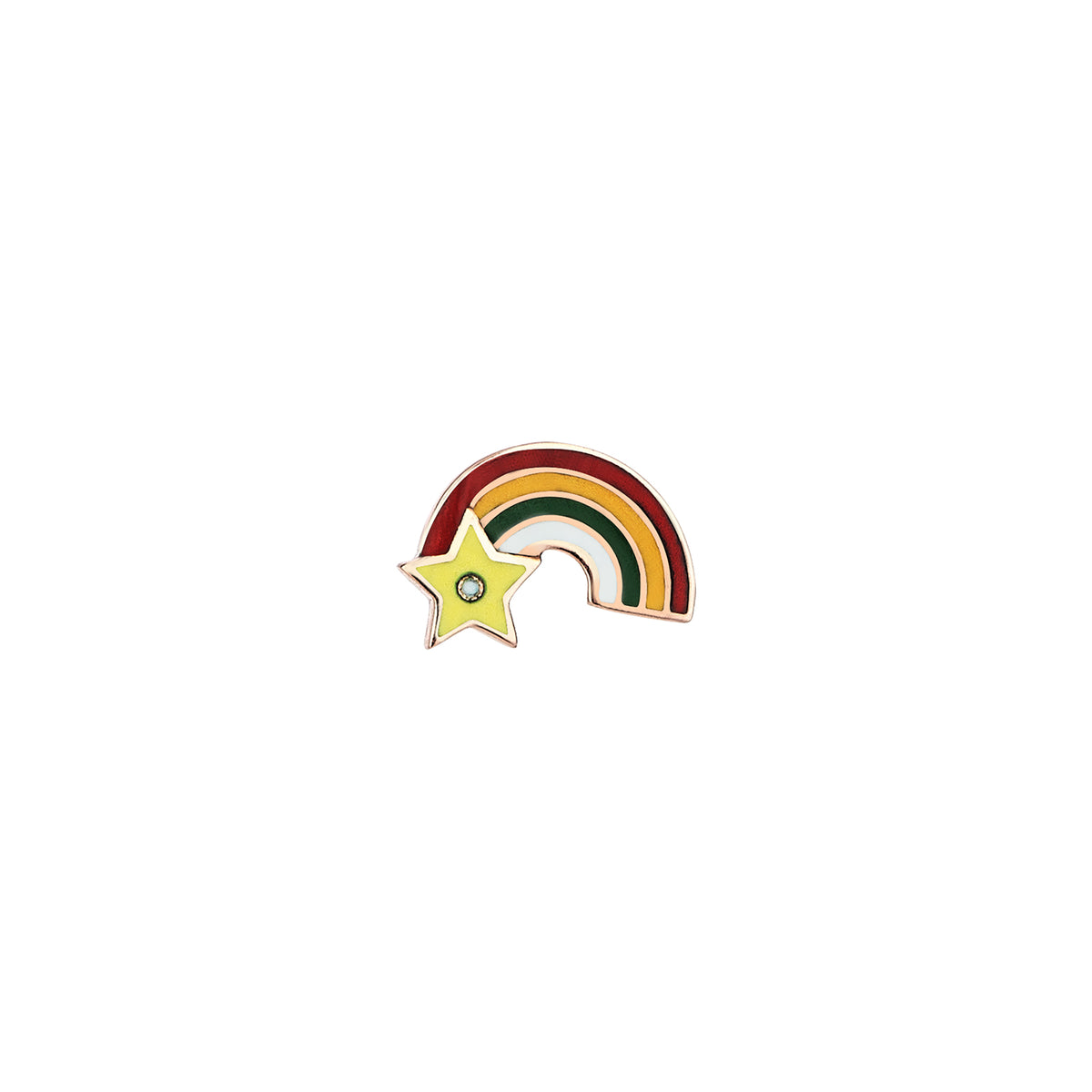 &quot;Over the Rainbow&quot; Stud Earring