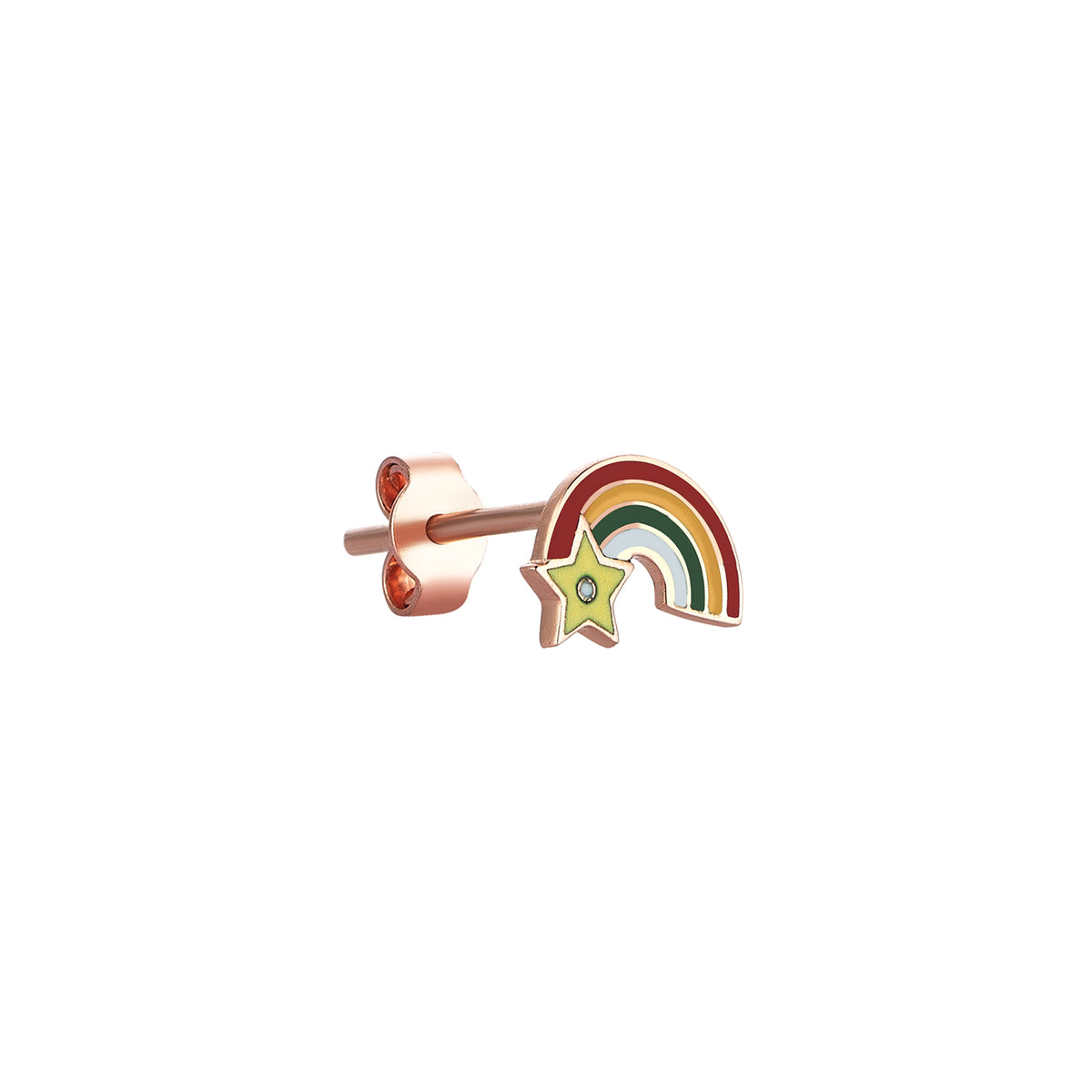 &quot;Over the Rainbow&quot; Stud Earring