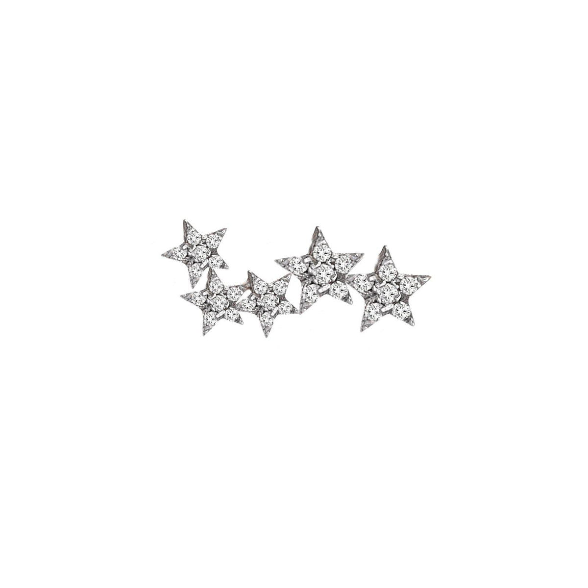 5 Star Stud Earring