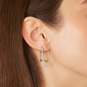 Equality Star Hoop Earring