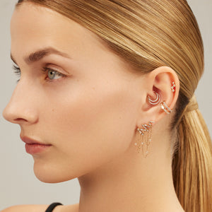 Milky Way Dangling Earring