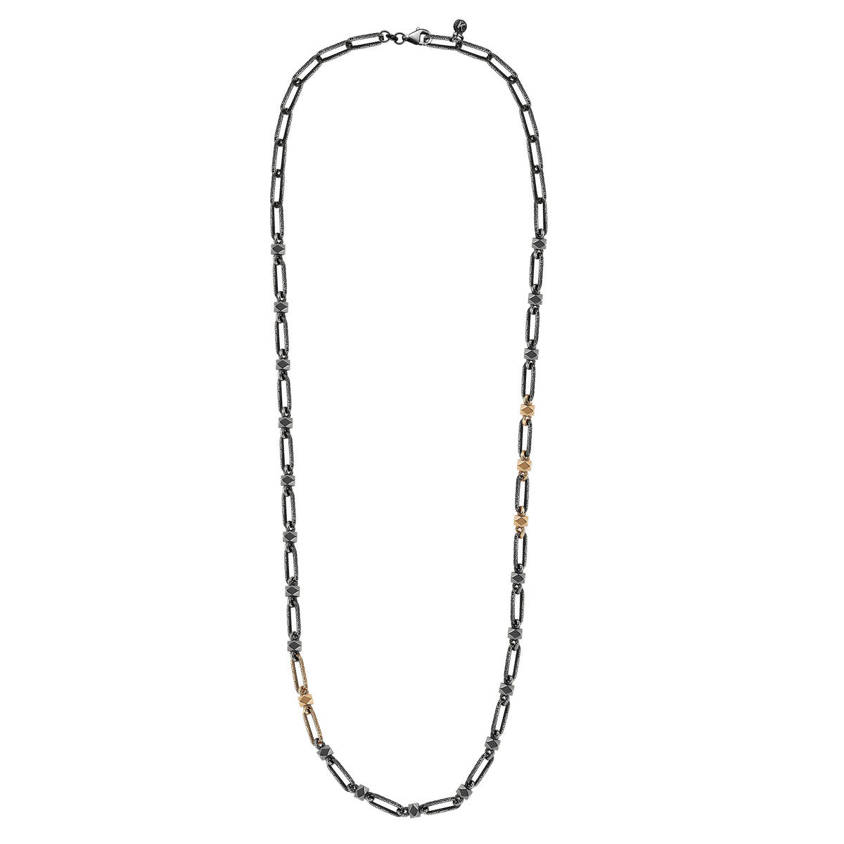 Silver&amp;Gold Link Chain Necklace