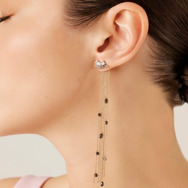 Winged Stud Earring