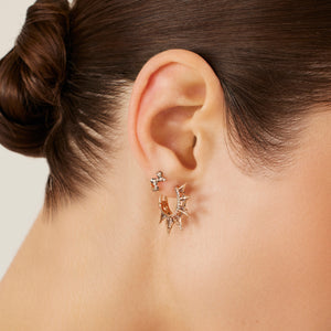 Spear Hoop Earring