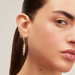 Jolie Dangling Hoop Earring