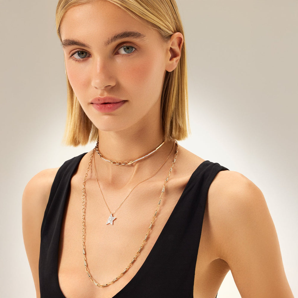 Conic Mix Chain Necklace