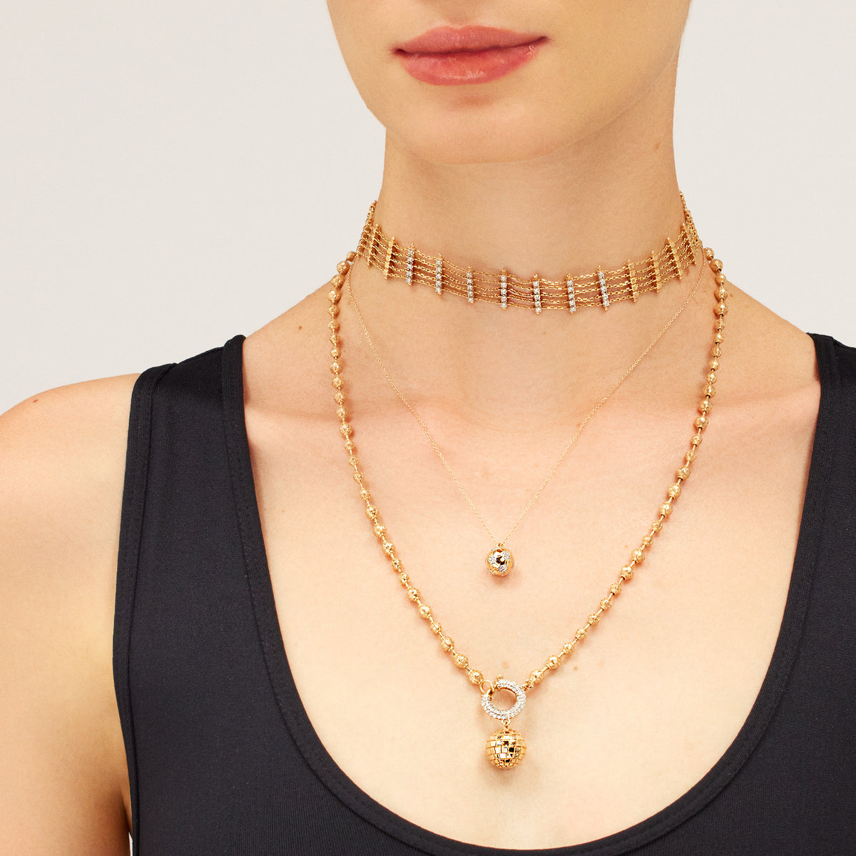 Get Down Ball Chain Necklace