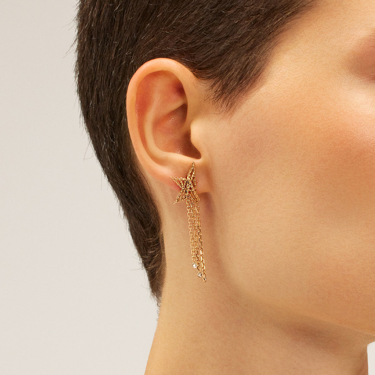 Mini Rising Star Drop Earring