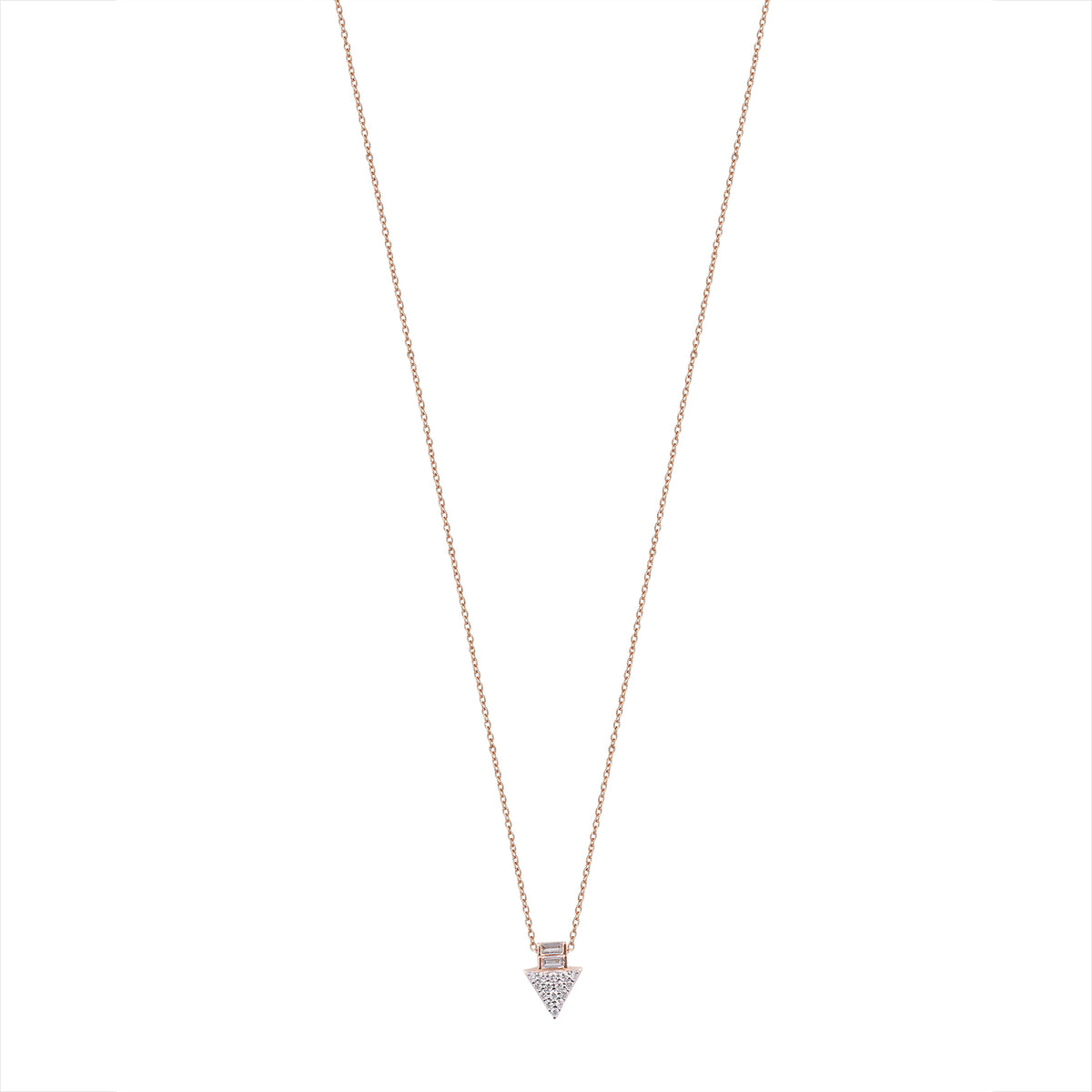 Direction Necklace Roslow Gold / White Brilliant Diamond