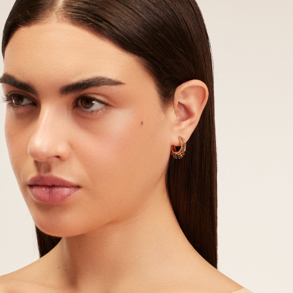 Esmeralda Hoop Earring