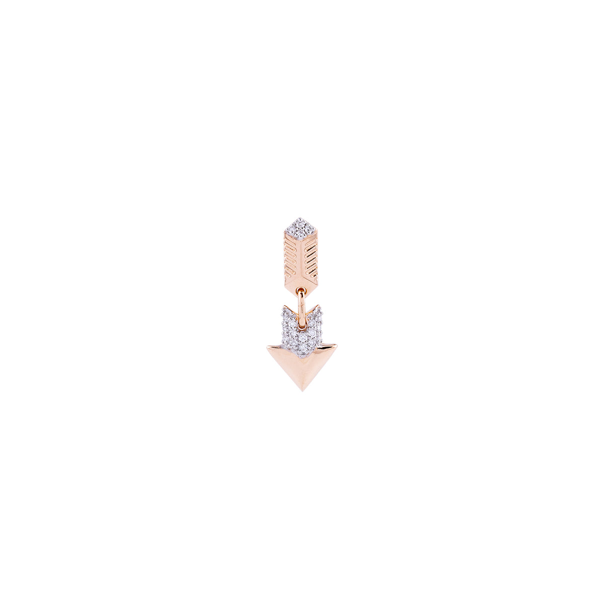 Discovery Earring Roslow Gold / White Brilliant Diamond