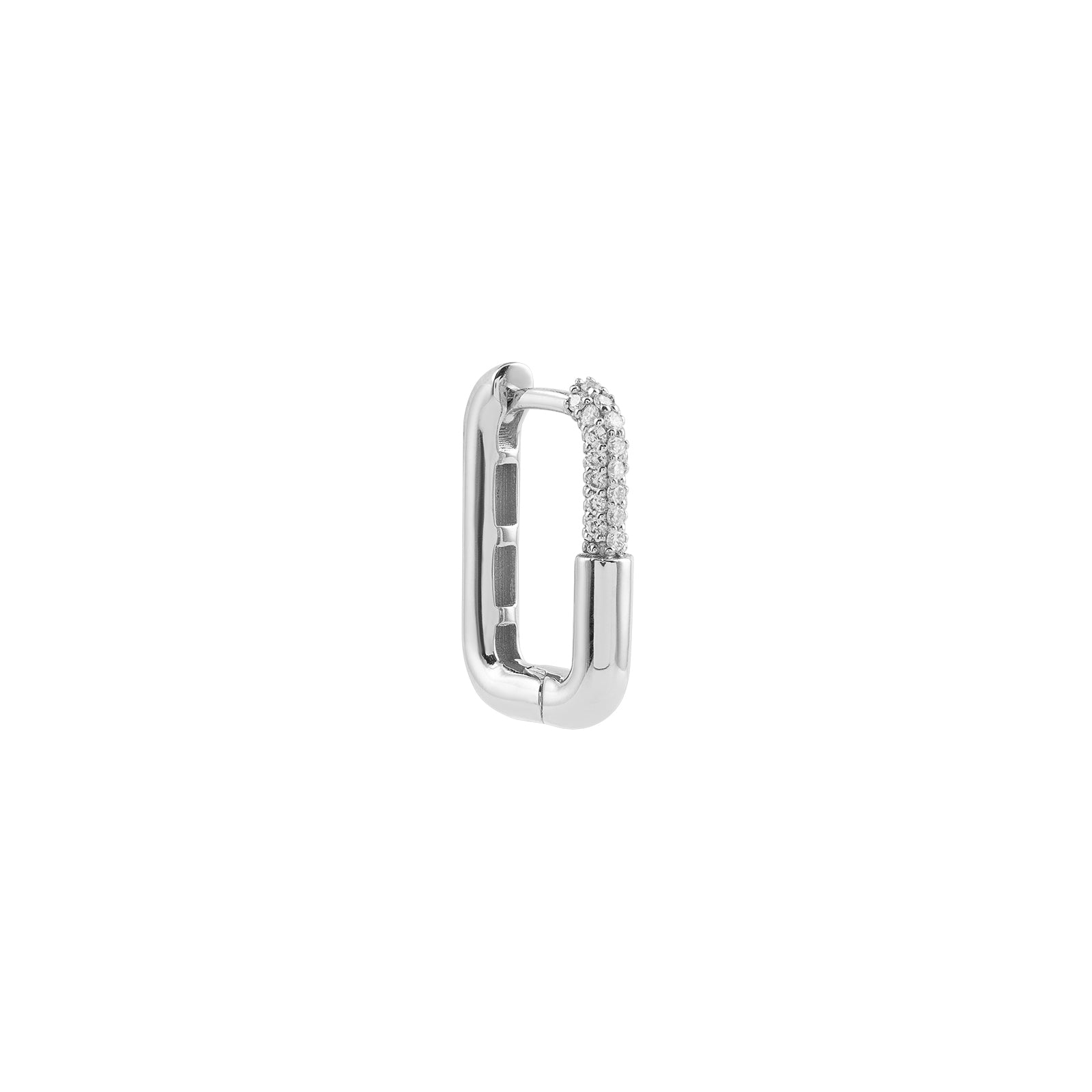 Maxi Ignite Hoop Earring Roslow Gold / White Brilliant Diamond