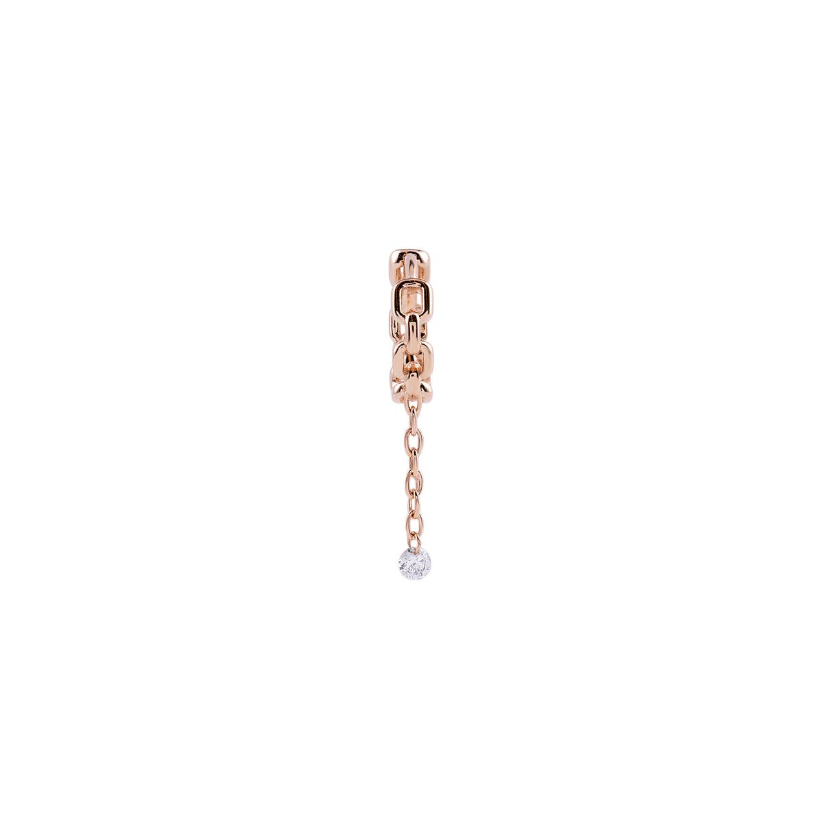 Dreamscape Hoop Earring Roslow Gold / White Brilliant Diamond