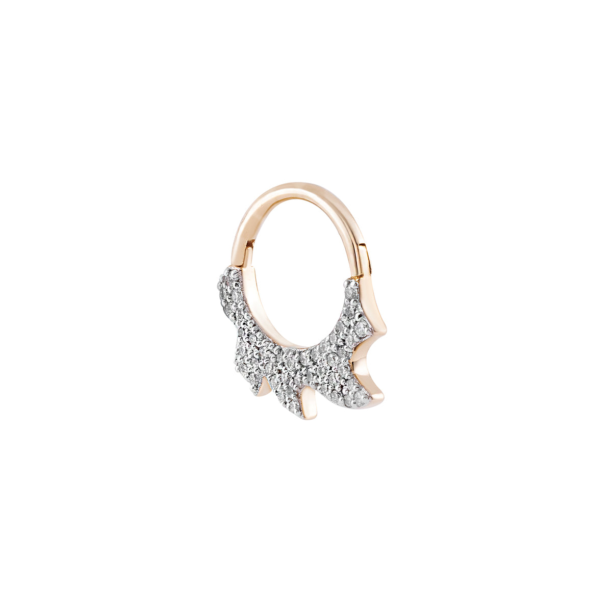 Shimmery Lucia Hoop Piercing
