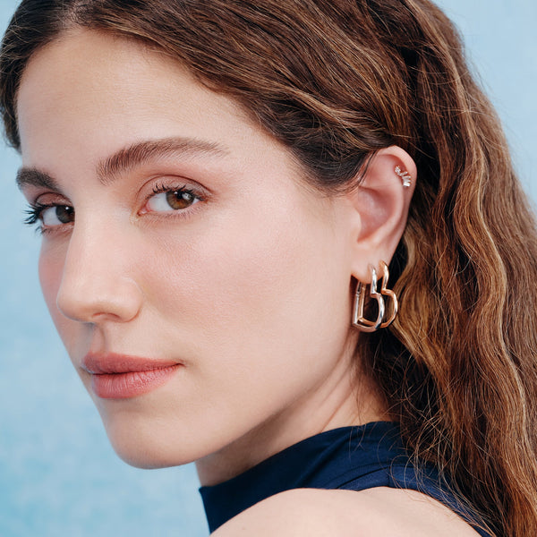 Sweetheart Maxi Hoop Earring