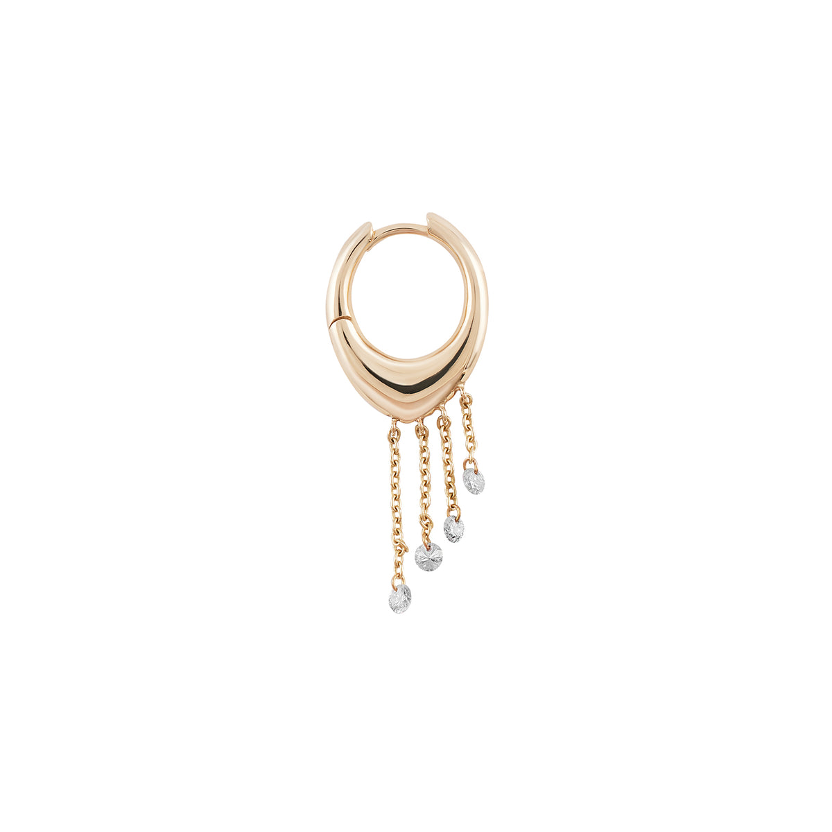 Elda Dangling Hoop Earring