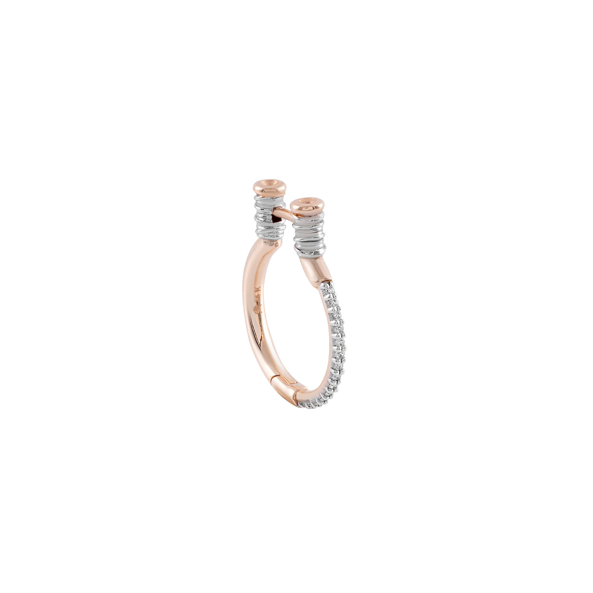 Electron Hoop Earring
