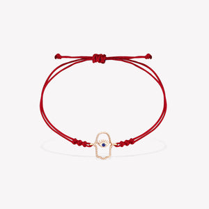 Hamsa Cord Bracelet