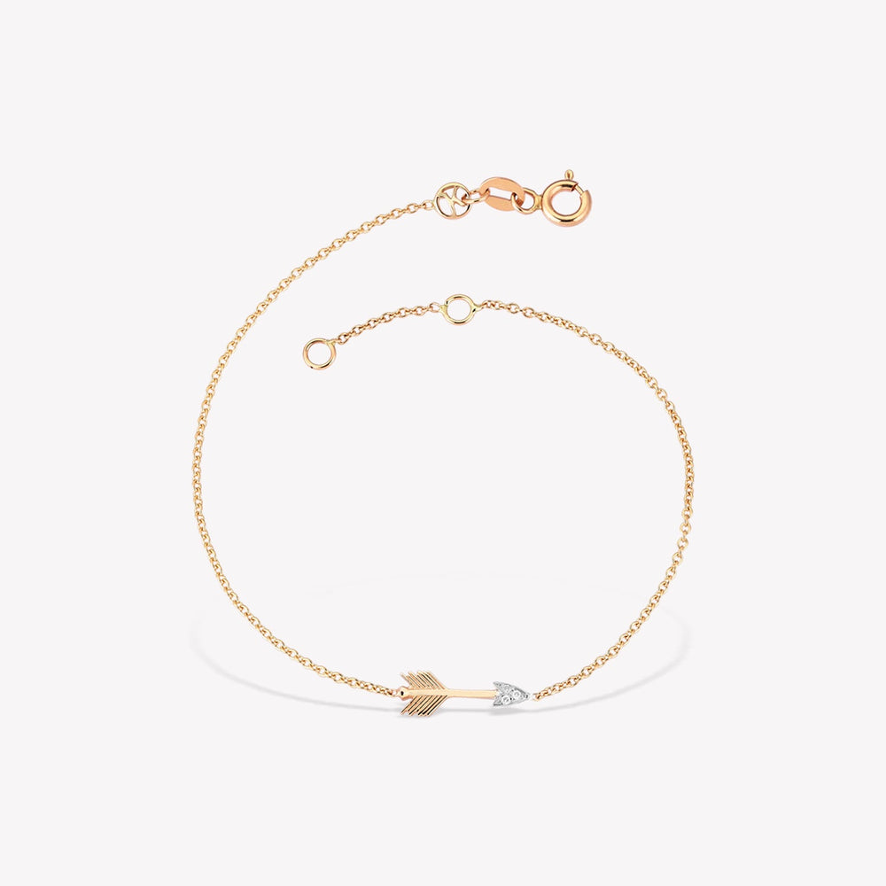 Arrow Mini Chain Bracelet