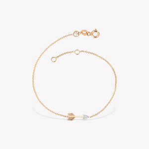 Arrow Mini Chain Bracelet