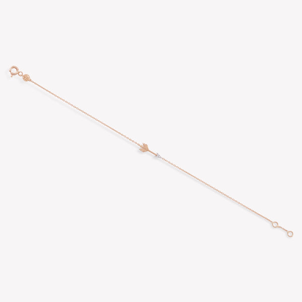 Arrow Mini Chain Bracelet
