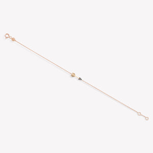 Arrow Mini Chain Bracelet