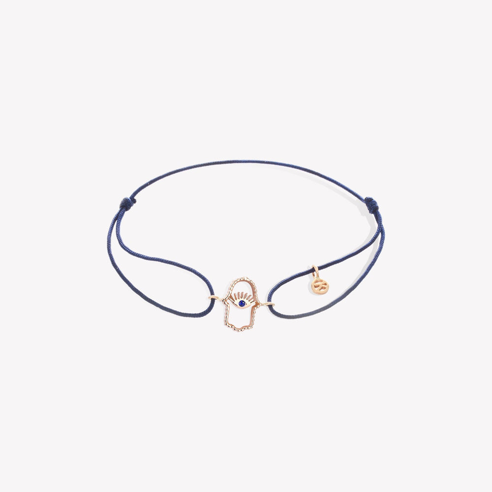 Hamsa Cord Bracelet