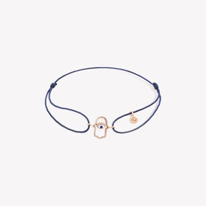 Hamsa Cord Bracelet