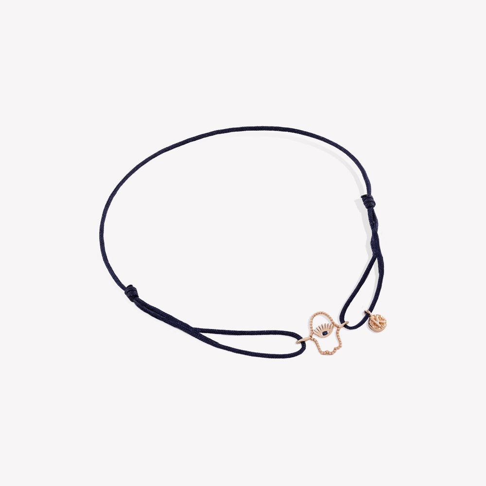 Hamsa Cord Bracelet