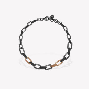 Midnight Box Chain Bracelet