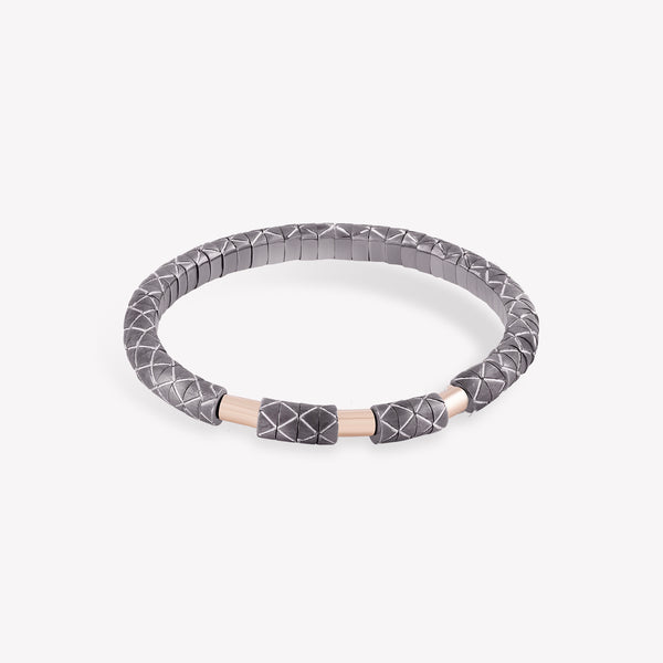 Dark Scale Elastic Bracelet