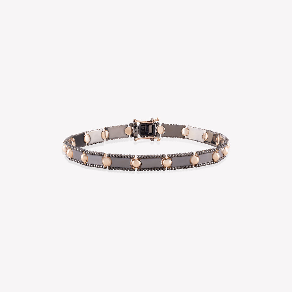 Midnight Trio Beads Bracelet