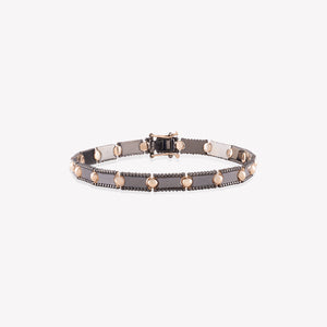 Midnight Trio Beads Bracelet