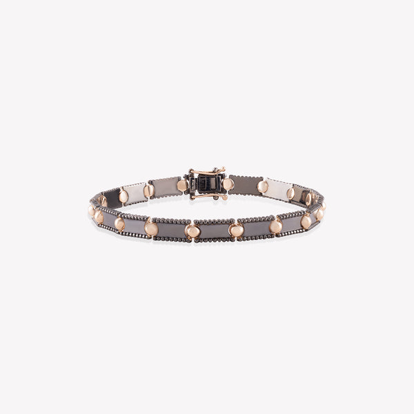 Midnight Trio Beads Bracelet