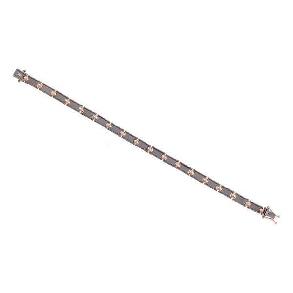 Midnight Trio Beads Bracelet