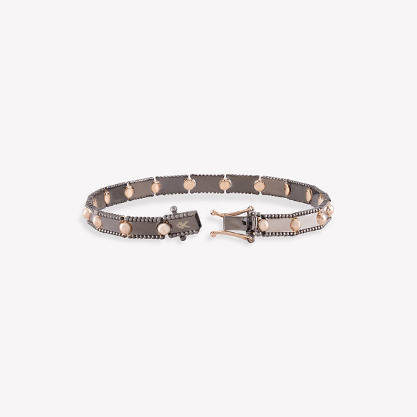 Midnight Trio Beads Bracelet