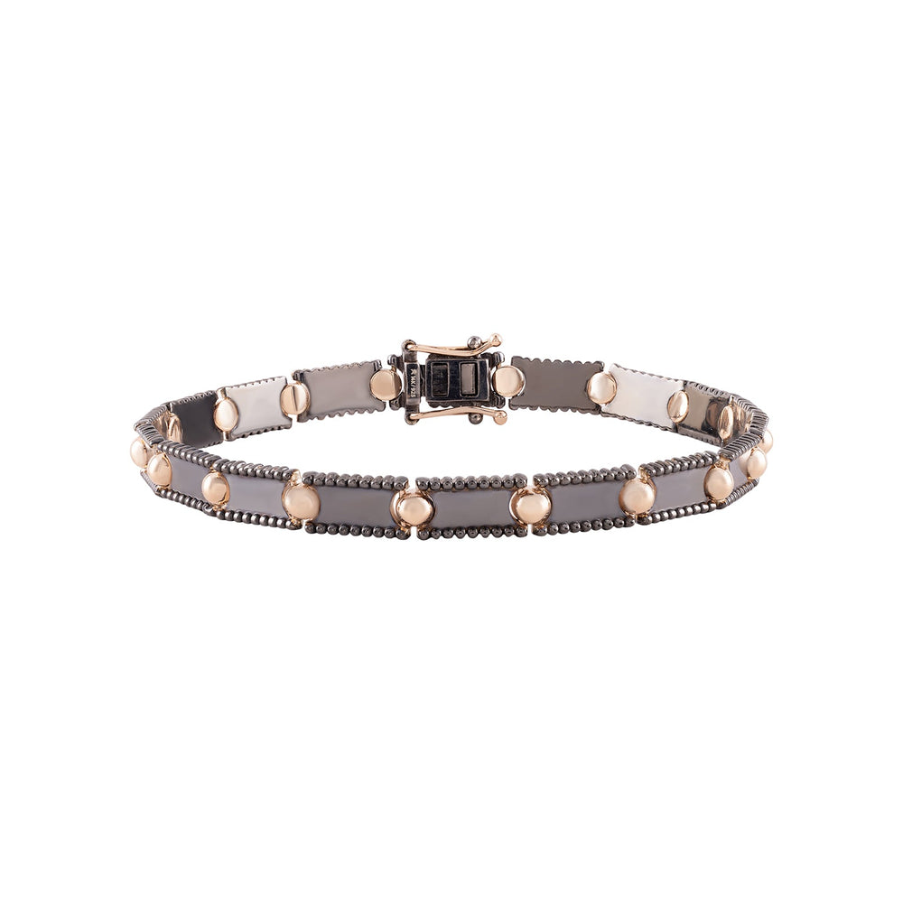 Midnight Trio Beads Bracelet