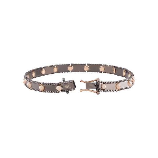 Midnight Trio Beads Bracelet