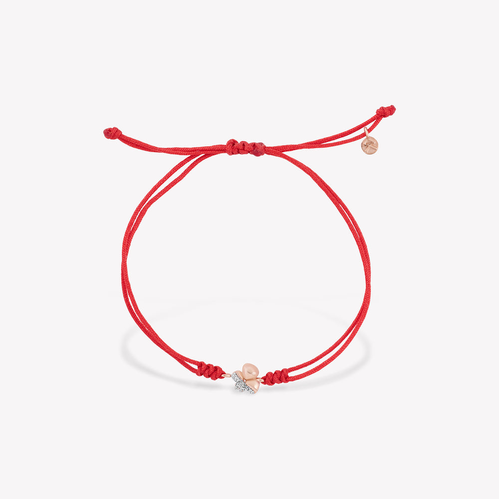 Clover Cord Bracelet