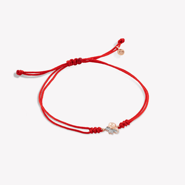 Clover Cord Bracelet