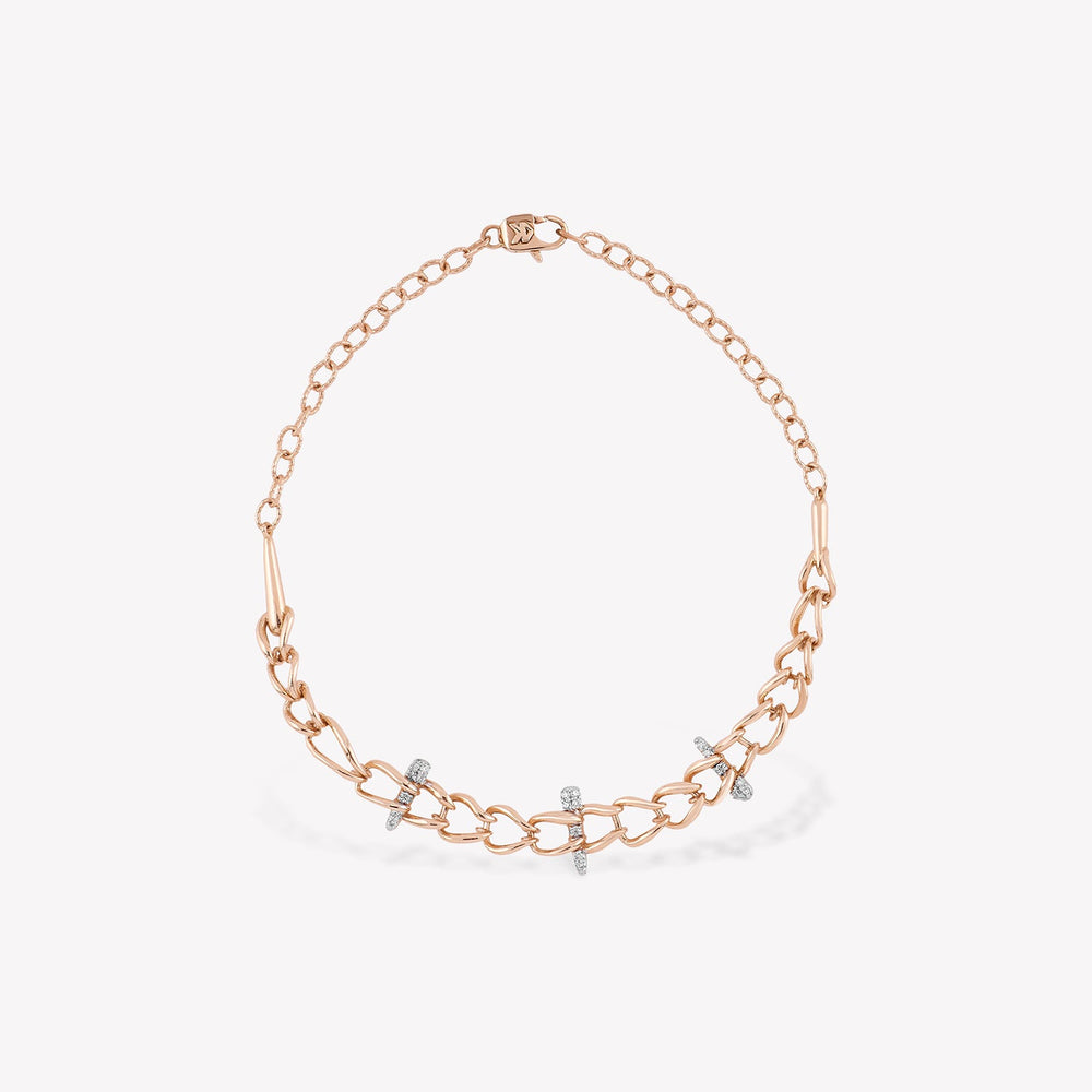 Marled Chain Bracelet