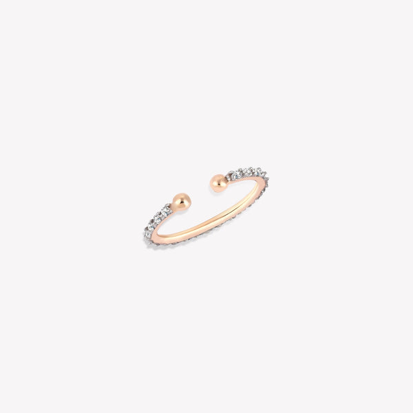 Shimmery Circle Cuff