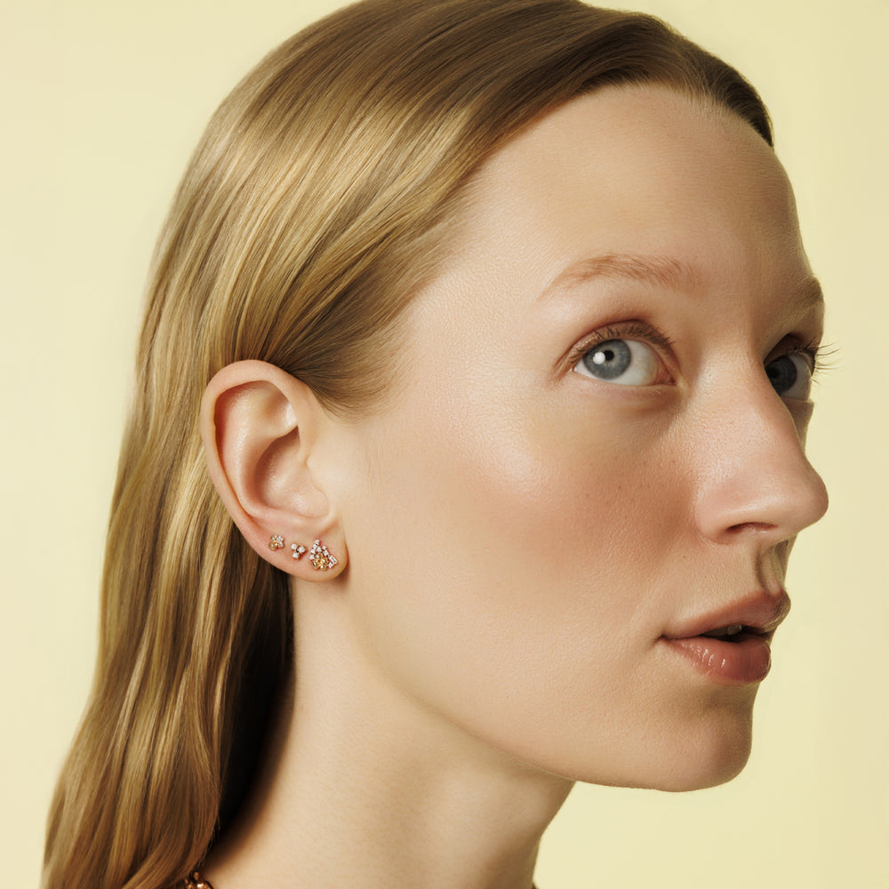Trio Vivid Stud Earring