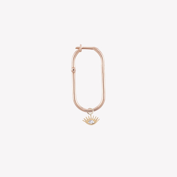 Equality Eye Hoop Earring