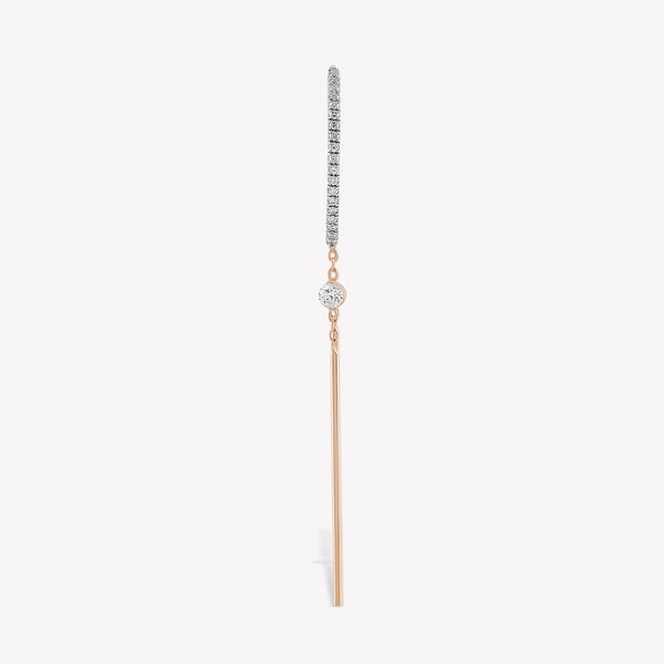 Azura Invisible Maxi Dangling Earring