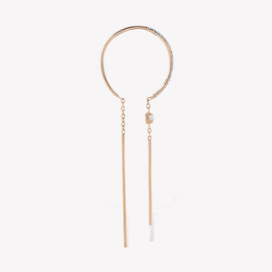Azura Invisible Maxi Dangling Earring
