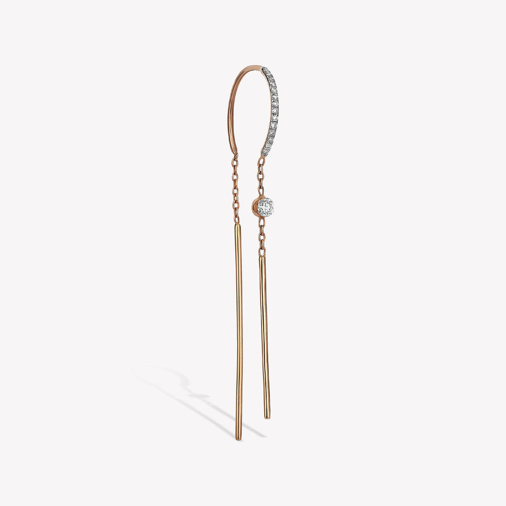 Azura Invisible Mini Dangling Earring