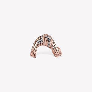 Wavy Tune Stud Earring