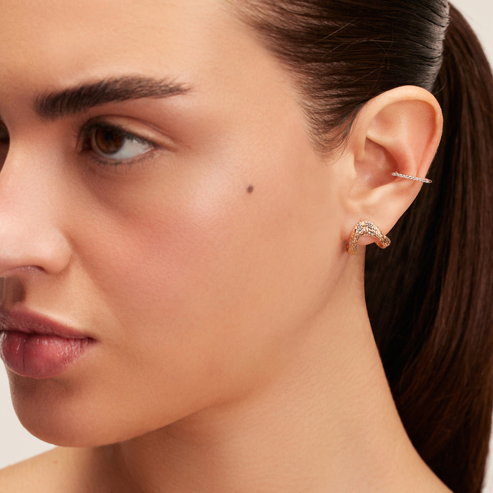 Wavy Tune Stud Earring